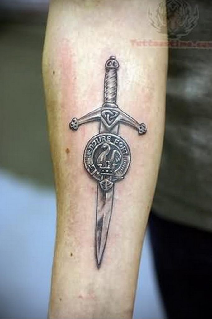 celtic dagger tattoo