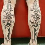 heart tattoo with dagger 27.12.2019 №005 -dagger tattoo- tattoovalue.net_2