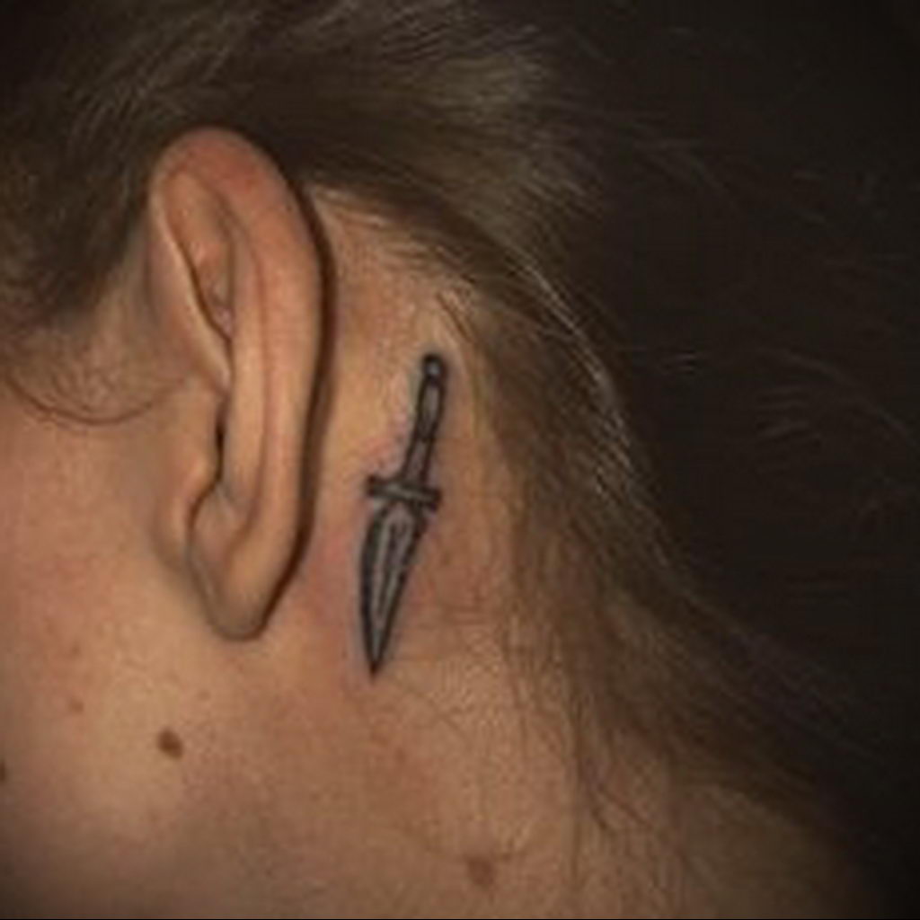 small dagger tattoo  №041 -dagger tattoo -  