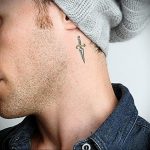 small dagger tattoo 27.12.2019 №021 -dagger tattoo- tattoovalue.net