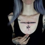 small dagger tattoo 27.12.2019 №023 -dagger tattoo- tattoovalue.net