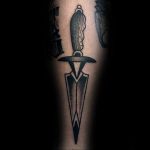 small dagger tattoo 27.12.2019 №037 -dagger tattoo- tattoovalue.net