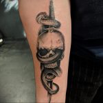 snake and dagger tattoo 27.12.2019 №023 -dagger tattoo- tattoovalue.net