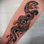 snake and dagger tattoo 27.12.2019 №057 -dagger tattoo- tattoovalue.net