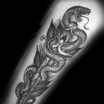 snake and dagger tattoo 27.12.2019 №008 -dagger tattoo- tattoovalue.net