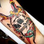 snake and dagger tattoo 27.12.2019 №019 -dagger tattoo- tattoovalue.net