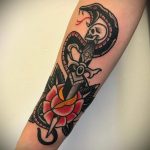 snake and dagger tattoo 27.12.2019 №037 -dagger tattoo- tattoovalue.net