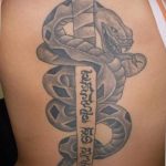 snake and dagger tattoo 27.12.2019 №038 -dagger tattoo- tattoovalue.net