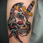 snake and dagger tattoo 27.12.2019 №042 -dagger tattoo- tattoovalue.net