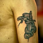 snake and dagger tattoo 27.12.2019 №068 -dagger tattoo- tattoovalue.net