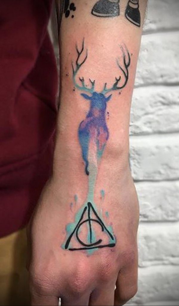 Deathly Hallows tattoo | Harry Potter Amino