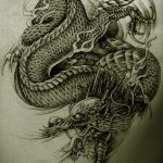 black dragon tattoo 21.01.2020 №006 -dragon tattoo- tattoovalue.net