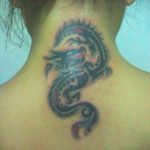 black dragon tattoo 21.01.2020 №012 -dragon tattoo- tattoovalue.net