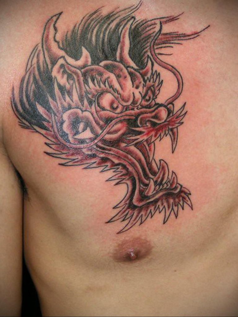 black dragon tattoo 21.01.2020 №013 -dragon tattoo- tattoovalue.net