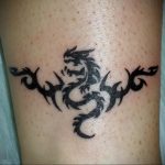 black dragon tattoo 21.01.2020 №014 -dragon tattoo- tattoovalue.net