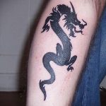 black dragon tattoo 21.01.2020 №016 -dragon tattoo- tattoovalue.net