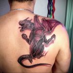 black dragon tattoo 21.01.2020 №022 -dragon tattoo- tattoovalue.net