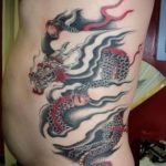 black dragon tattoo 21.01.2020 №025 -dragon tattoo- tattoovalue.net