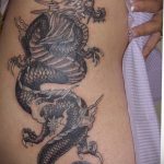 black dragon tattoo 21.01.2020 №030 -dragon tattoo- tattoovalue.net