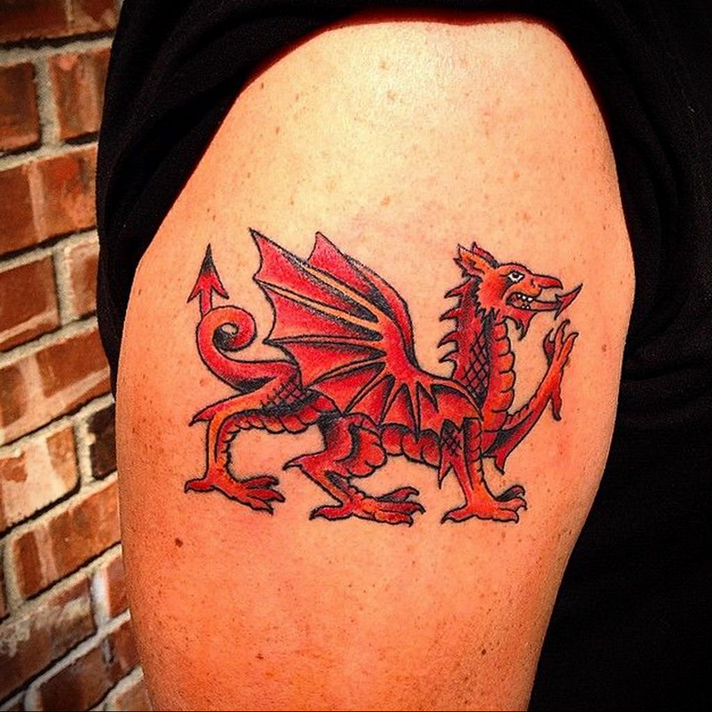 4 x Welsh Dragon Temporary Tattoos TO00007488  Amazoncomau Beauty