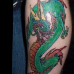 dragon color tattoo 23.01.2020 №015 -dragon tattoo- tattoovalue.net