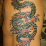 dragon color tattoo 23.01.2020 №021 -dragon tattoo- tattoovalue.net