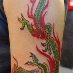 dragon color tattoo 23.01.2020 №034 -dragon tattoo- tattoovalue.net