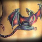 dragon color tattoo 23.01.2020 №049 -dragon tattoo- tattoovalue.net