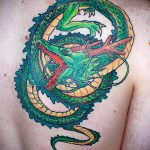 dragon color tattoo 23.01.2020 №050 -dragon tattoo- tattoovalue.net