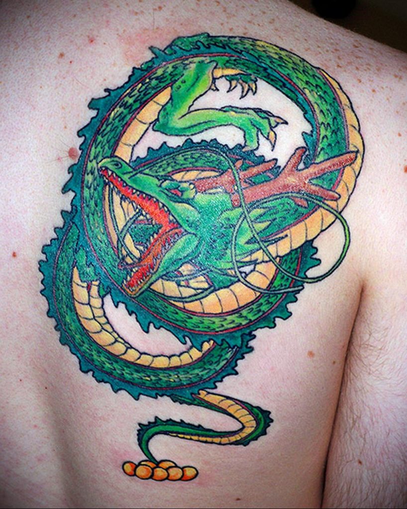 dragon color tattoo 23.01.2020 №050 -dragon tattoo- tattoovalue.net