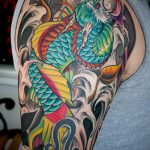 dragon color tattoo 23.01.2020 №066 -dragon tattoo- tattoovalue.net