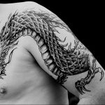 dragon sleeve tattoo 23.01.2020 №005 -dragon tattoo- tattoovalue.net