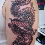 dragon sleeve tattoo 23.01.2020 №048 -dragon tattoo- tattoovalue.net