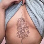 dragon tattoo for girls 23.01.2020 №003 -dragon tattoo- tattoovalue.net