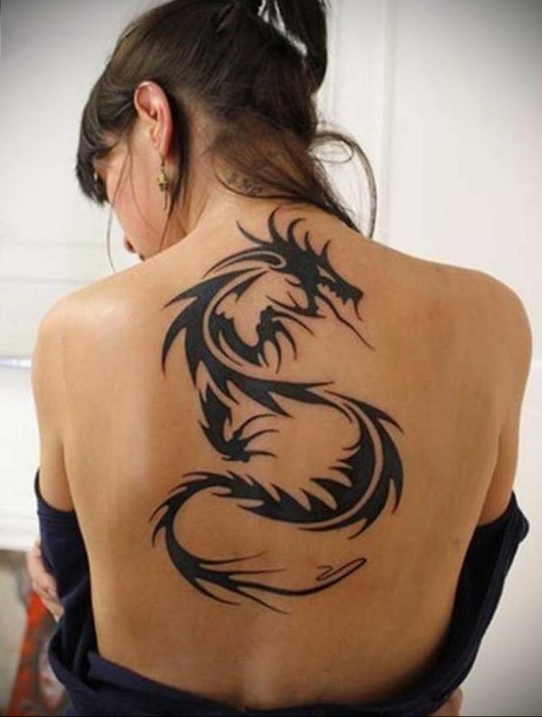 dragon tattoo for girls 23.01.2020 №025 -dragon tattoo- tattoovalue.net
