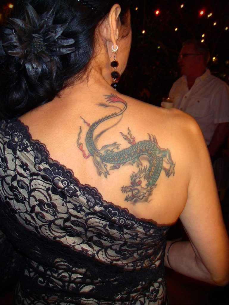 dragon tattoo for girls 23.01.2020 №031 -dragon tattoo- tattoovalue.net