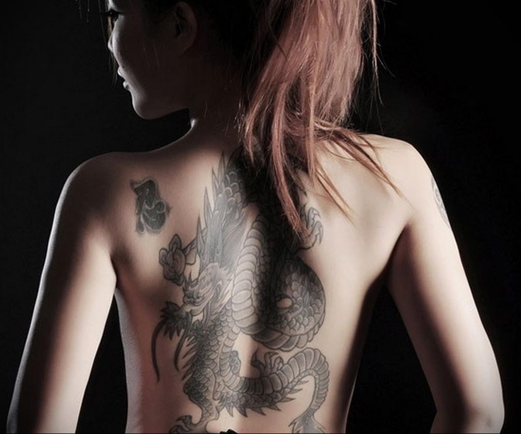dragon tattoo for girls 23.01.2020 №049 -dragon tattoo- tattoovalue.net