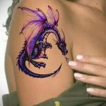 dragon tattoo for girls 23.01.2020 №052 -dragon tattoo- tattoovalue.net