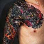 dragon tattoo on arm 23.01.2020 №005 -dragon tattoo- tattoovalue.net