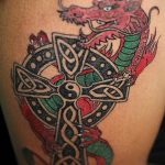 dragon tattoo on arm 23.01.2020 №025 -dragon tattoo- tattoovalue.net