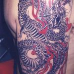 dragon tattoo on arm 23.01.2020 №016 -dragon tattoo- tattoovalue.net