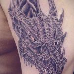 dragon tattoo on arm 23.01.2020 №017 -dragon tattoo- tattoovalue.net