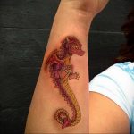 dragon tattoo on arm 23.01.2020 №037 -dragon tattoo- tattoovalue.net