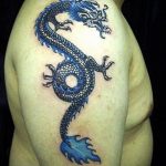 dragon tattoo on arm 23.01.2020 №045 -dragon tattoo- tattoovalue.net