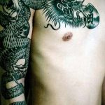 dragon tattoo on chest 23.01.2020 №019 -dragon tattoo- tattoovalue.net