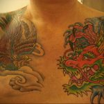 dragon tattoo on chest 23.01.2020 №030 -dragon tattoo- tattoovalue.net