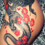 dragon tattoo on hip 23.01.2020 №014 -dragon tattoo- tattoovalue.net