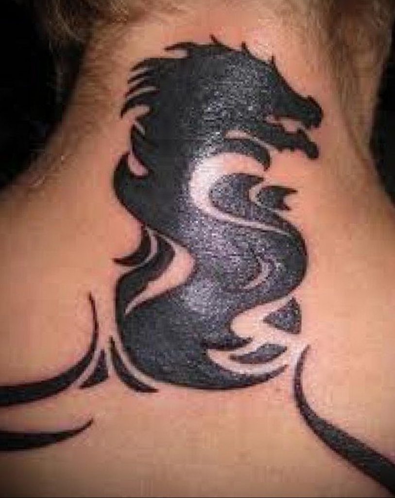 60 Tribal Dragon Tattoo Designs For Men  Mythological Ink Ideas