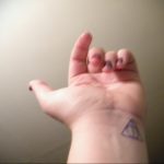 дары смерти тату 19.01.2020 №114 -deathly hallows tattoo- tattoovalue.net