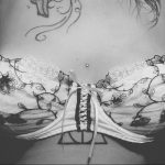 дары смерти тату 19.01.2020 №154 -deathly hallows tattoo- tattoovalue.net